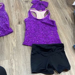Purple dance outfit!